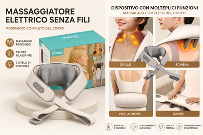 relaxaio-Gobesty Massaggiatore Cervicale